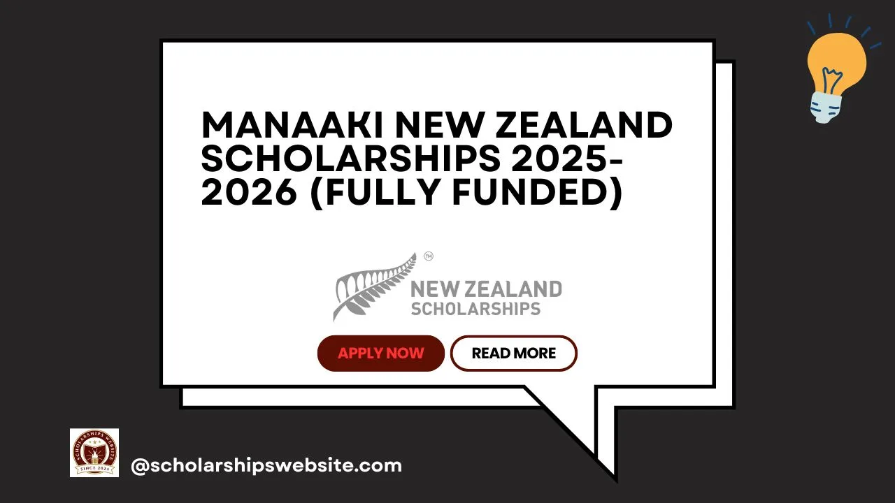 manaaki new zealand scholarships website